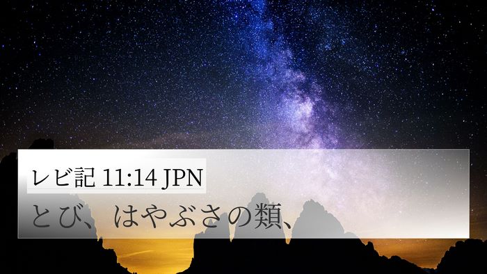 レビ記 11:14 JPN 4K Wallpaper - とび、はやぶさの類、 - 4K Wallpaper Bible Verse