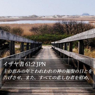 イザヤ書 61:2 JPN Bible Verse Image