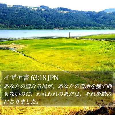 イザヤ書 63:18 JPN Bible Verse Image