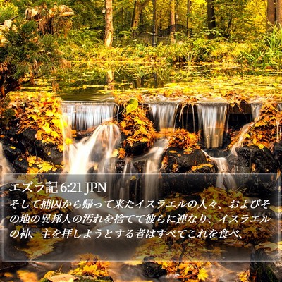 エズラ記 6:21 JPN Bible Verse Image