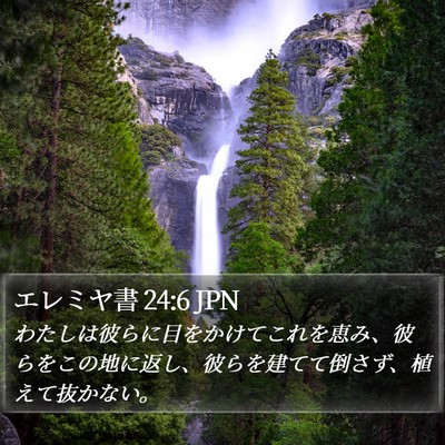 エレミヤ書 24:6 JPN Bible Verse Image