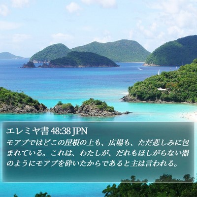 エレミヤ書 48:38 JPN Bible Verse Image
