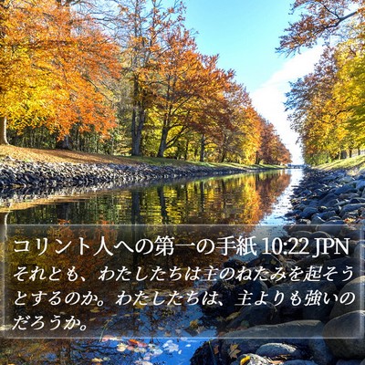コリント人への第一の手紙 10:22 JPN Bible Verse Image