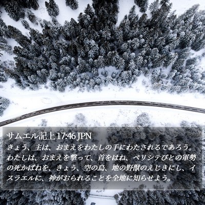サムエル記上 17:46 JPN Bible Verse Image