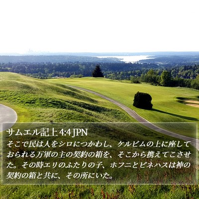サムエル記上 4:4 JPN Bible Verse Image