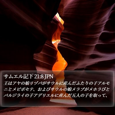 サムエル記下 21:8 JPN Bible Verse Image