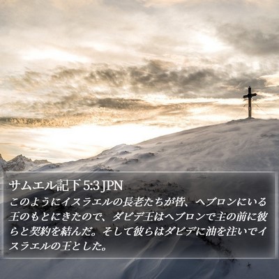 サムエル記下 5:3 JPN Bible Verse Image
