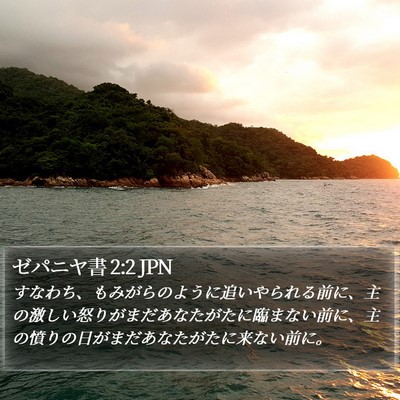 ゼパニヤ書 2:2 JPN Bible Verse Image