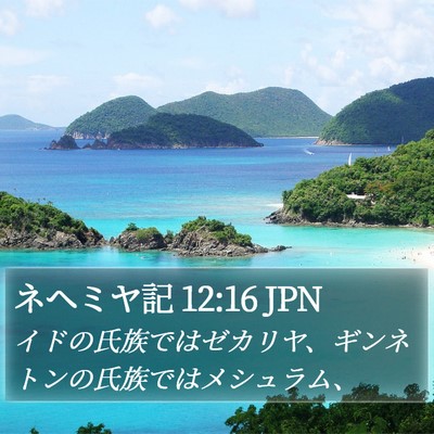 ネヘミヤ記 12:16 JPN Bible Verse Image