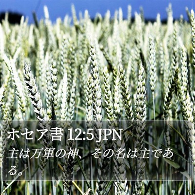 ホセア書 12:5 JPN Bible Verse Image