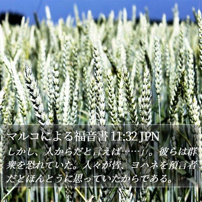 マルコによる福音書 11:32 JPN Bible Verse Image