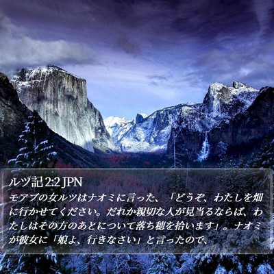 ルツ記 2:2 JPN Bible Verse Image