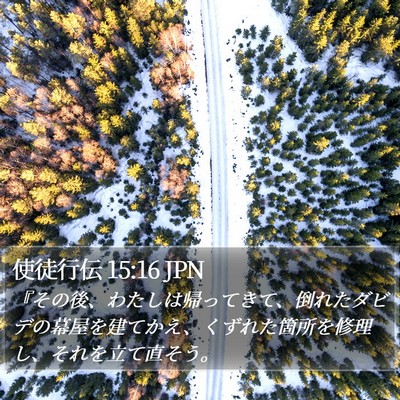 使徒行伝 15:16 JPN Bible Verse Image