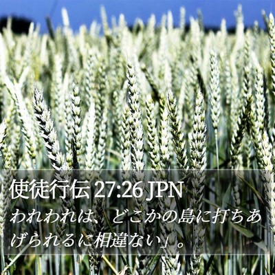 使徒行伝 27:26 JPN Bible Verse Image