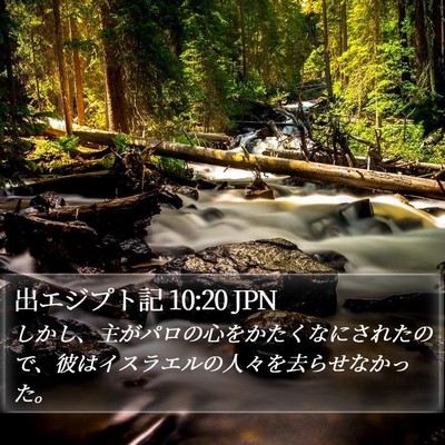 出エジプト記 10:20 JPN Bible Verse Image