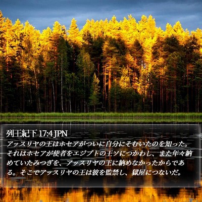 列王紀下 17:4 JPN Bible Verse Image