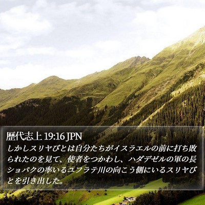 歴代志上 19:16 JPN Bible Verse Image