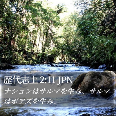 歴代志上 2:11 JPN Bible Verse Image