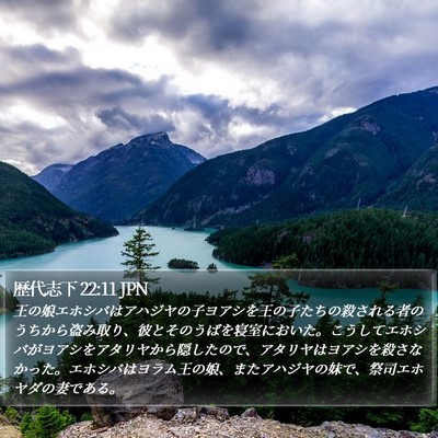 歴代志下 22:11 JPN Bible Verse Image