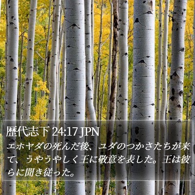 歴代志下 24:17 JPN Bible Verse Image