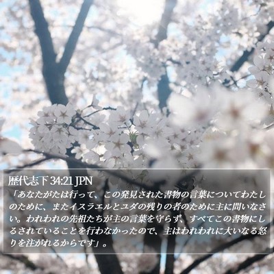 歴代志下 34:21 JPN Bible Verse Image