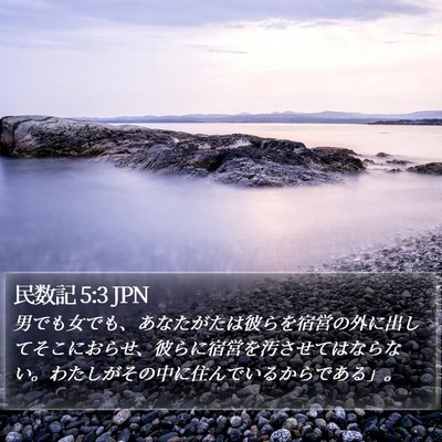 民数記 5:3 JPN Bible Verse Image
