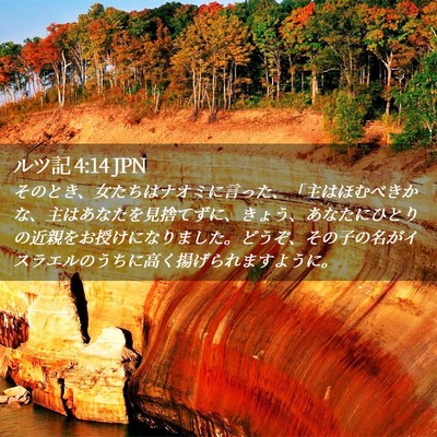 Picture 02 - ルツ記 4:14 JPN - そのとき、女たちはナオミに言った - Bible Verse Picture