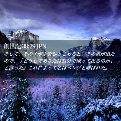 Picture 02 - 創世記 38:29 JPN - そして、その子が手をひっこめると - Bible Verse Picture