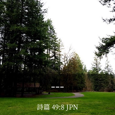 Picture 03 - 詩篇 49:8 JPN - --- - Bible Verse Picture