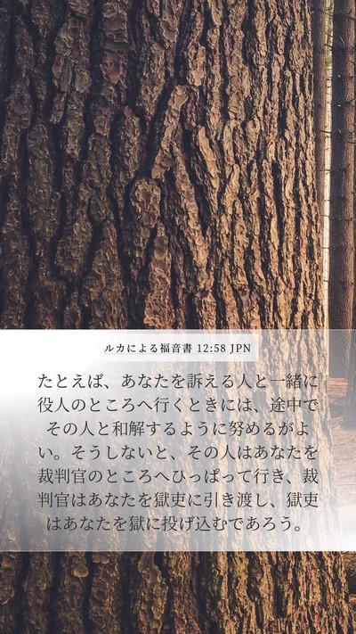 ルカによる福音書 12:58 JPN Bible Verse Image